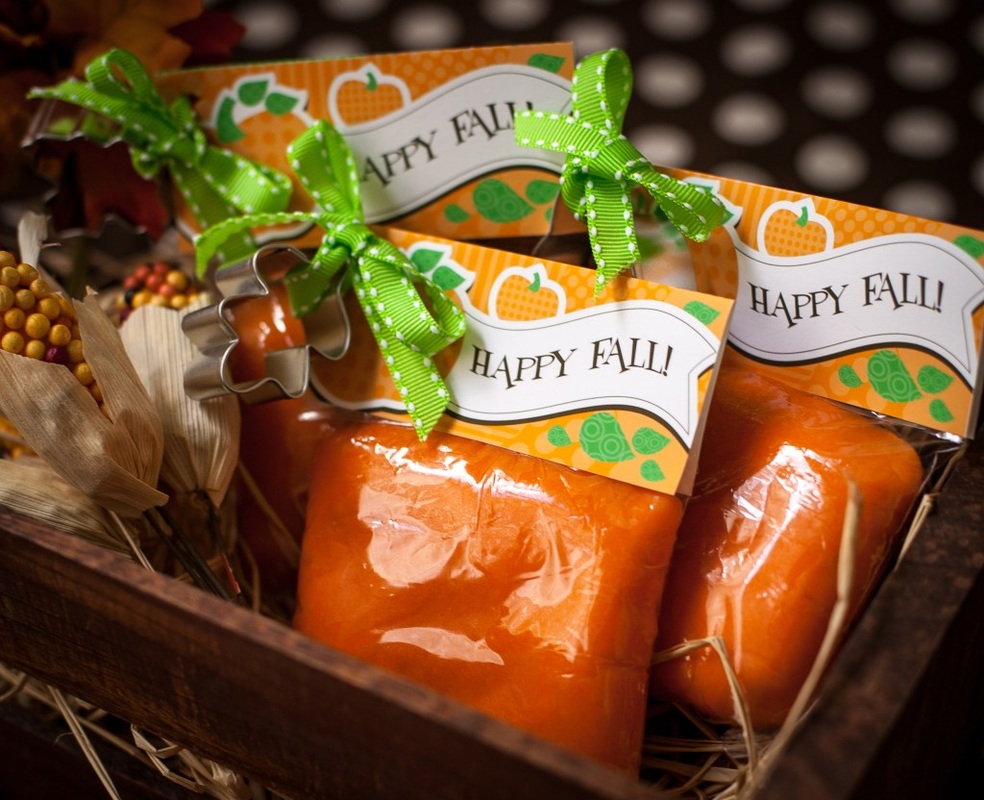 Playdough Fall Party Favor from Project Nursery