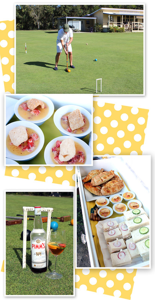 English Croquet Luncheon featured by Sassaby Parties