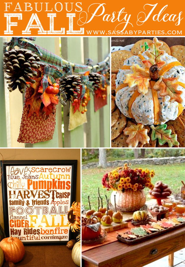 Fabulous Fall Party Ideas from Sassaby Parties
