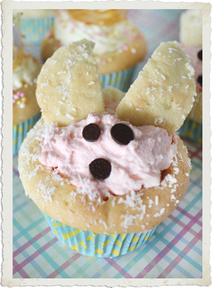 Easter Bunny Cupcakes by Sassaby Parties