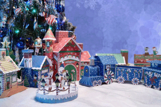 3D Printable North Pole Christmas Village from Fun Decorations 4 Christmas