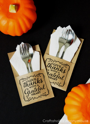 Give Thanks free printables from Craftaholics Anonymous