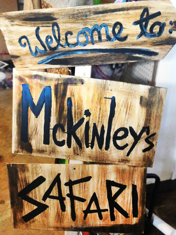 Mckinley's Safari Party featured on SassabyParties.com
