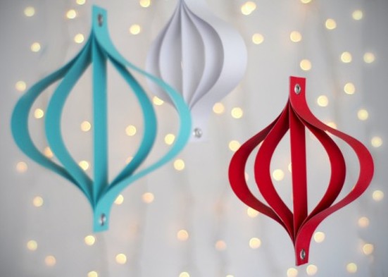 Modern Paper Ornaments from Shelterness