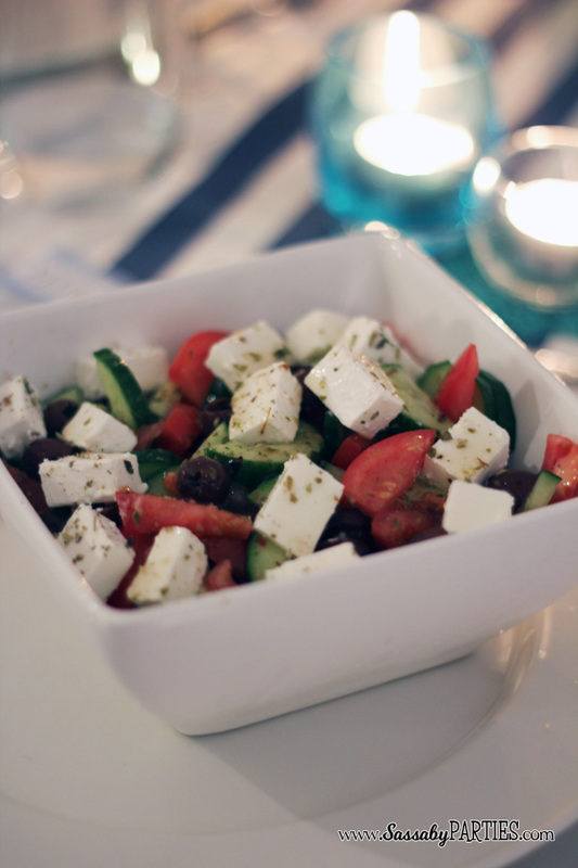 Greek Salad by Sassaby Parties