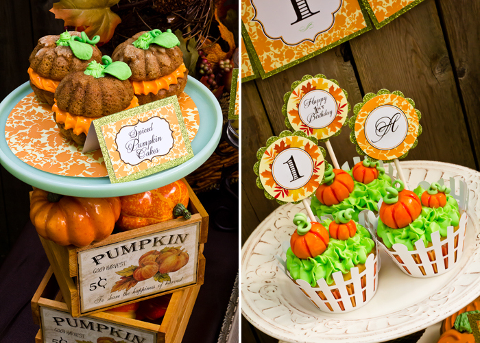 Fall Dessert Table by Cutie Putti Paperie via Sweet Designs by Amy Atlas