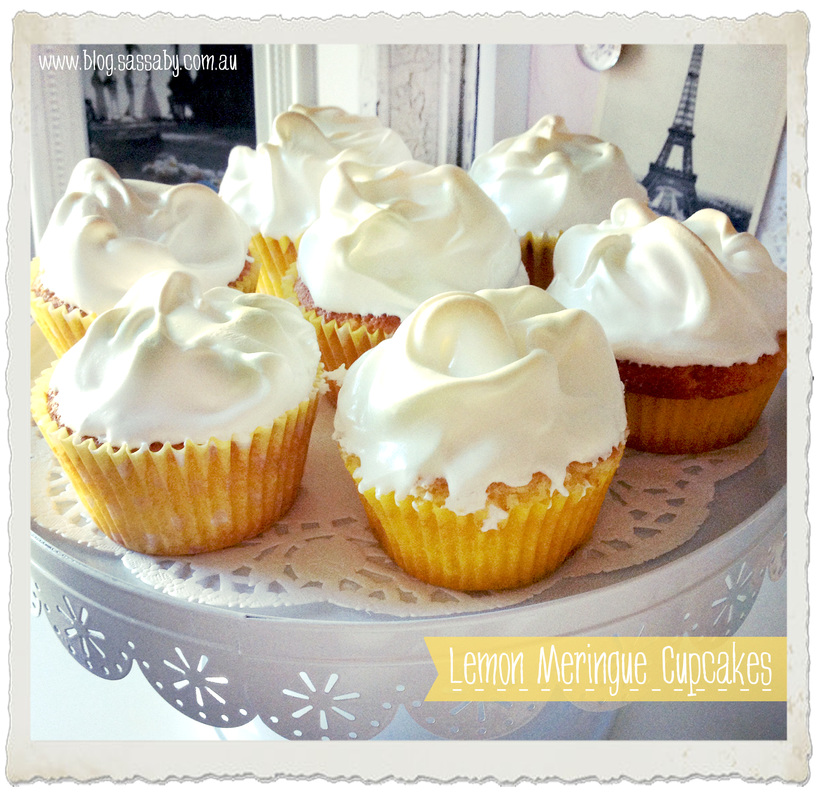 Lemon Meringue Cupcakes by Sassaby Parties