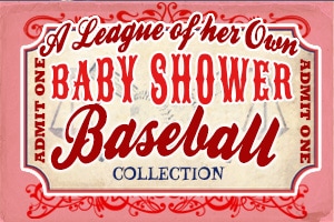 A League of Her Own Baseball Baby Shower